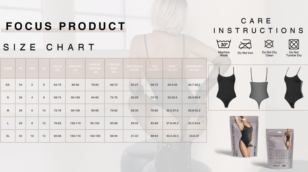 HARNESS BODY SIGNATURE - M - NOIR
