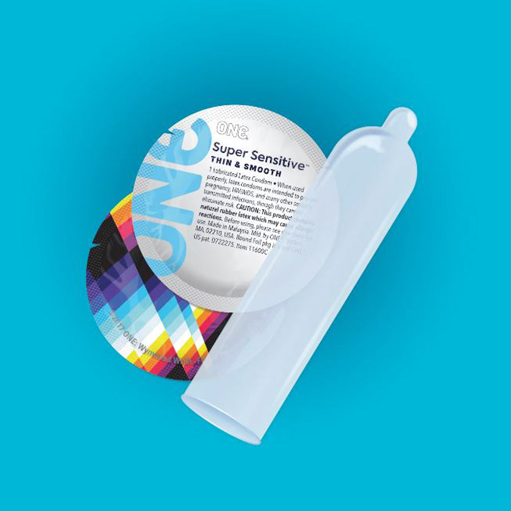 Préservatifs ultra-sensibles ONE - paquet de 3