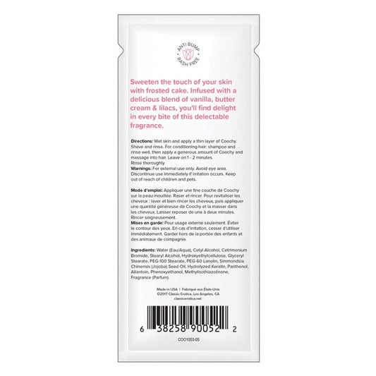 Frosted Cake Shave Cream.5oz Foil