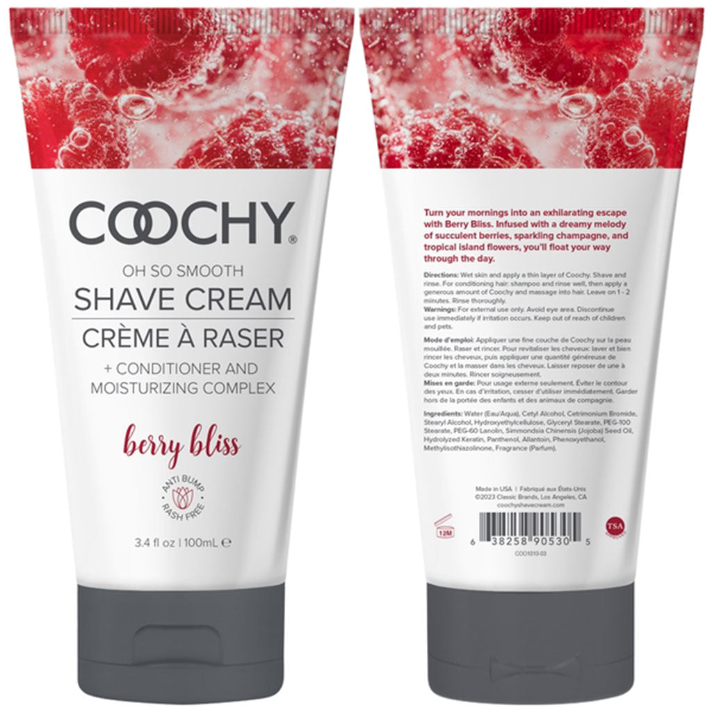 Crème à raser Oh So Smooth Berry Bliss 100 ml