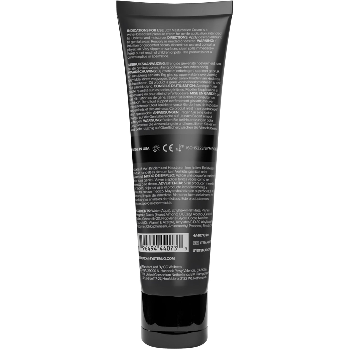 Crème pour la masturbation - 120 ml