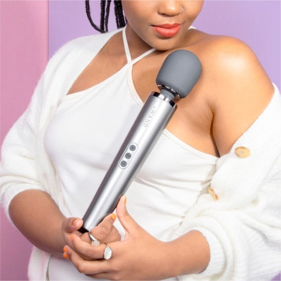 Masseur vibrant rechargeable - Gris