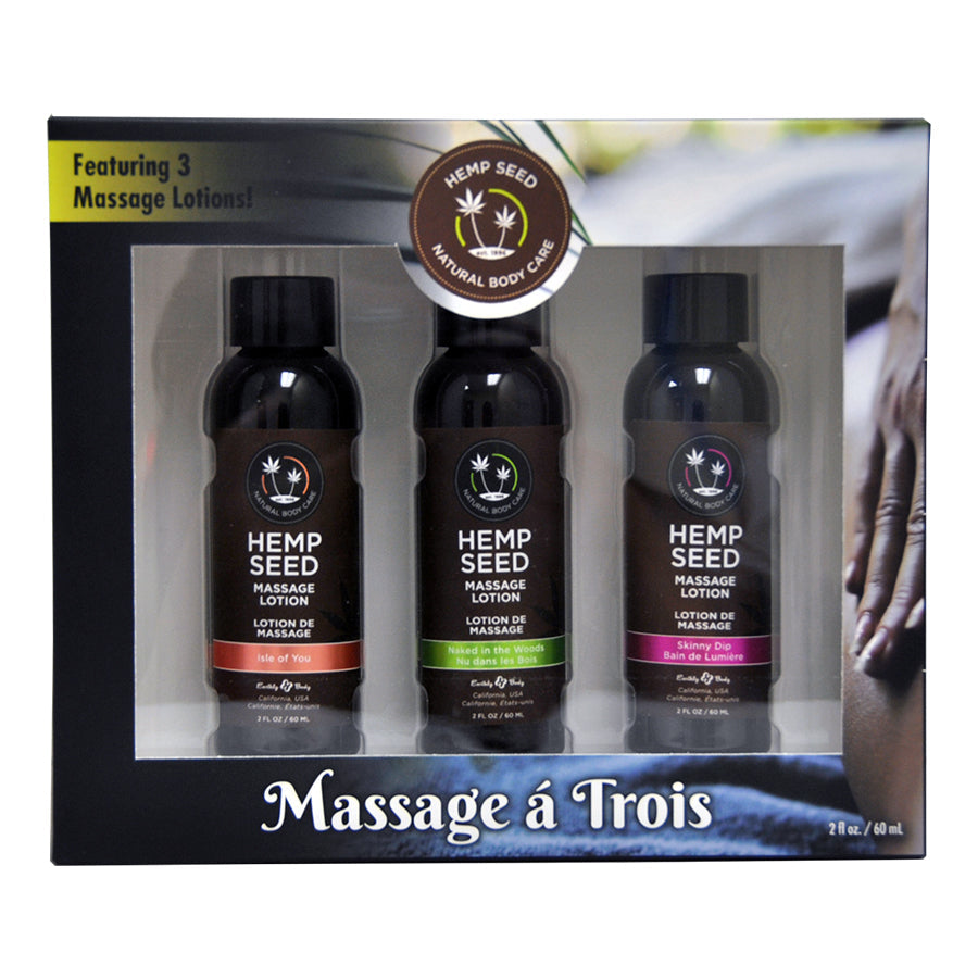 Coffret cadeau Massage-à-Trois