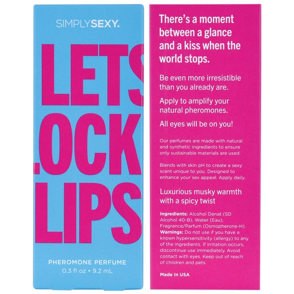 LET'S LOCK LIPS Parfum aux phéromones - Let's Lock Lips 9,2 ml