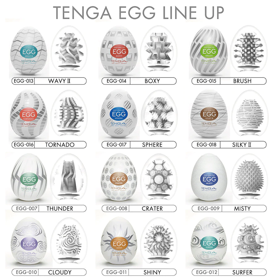 Pack de 6 œufs EGG New Standard