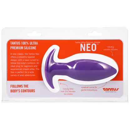 Plug anal en silicone Tantus Silicone Neo Violet