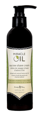 Miracle Oil Tea Tree Shave Cream 8 fl oz / 237 ml
