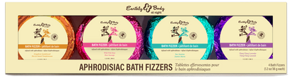 Earthly Body at Night Aphrodisiac PrePack Bath Fizzers and Candles 16pcs plus tester and candle warmer