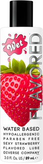 Flavored Sultry Strawberry Edible Lube 3oz