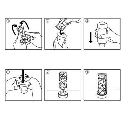 3D多边形男性自慰器