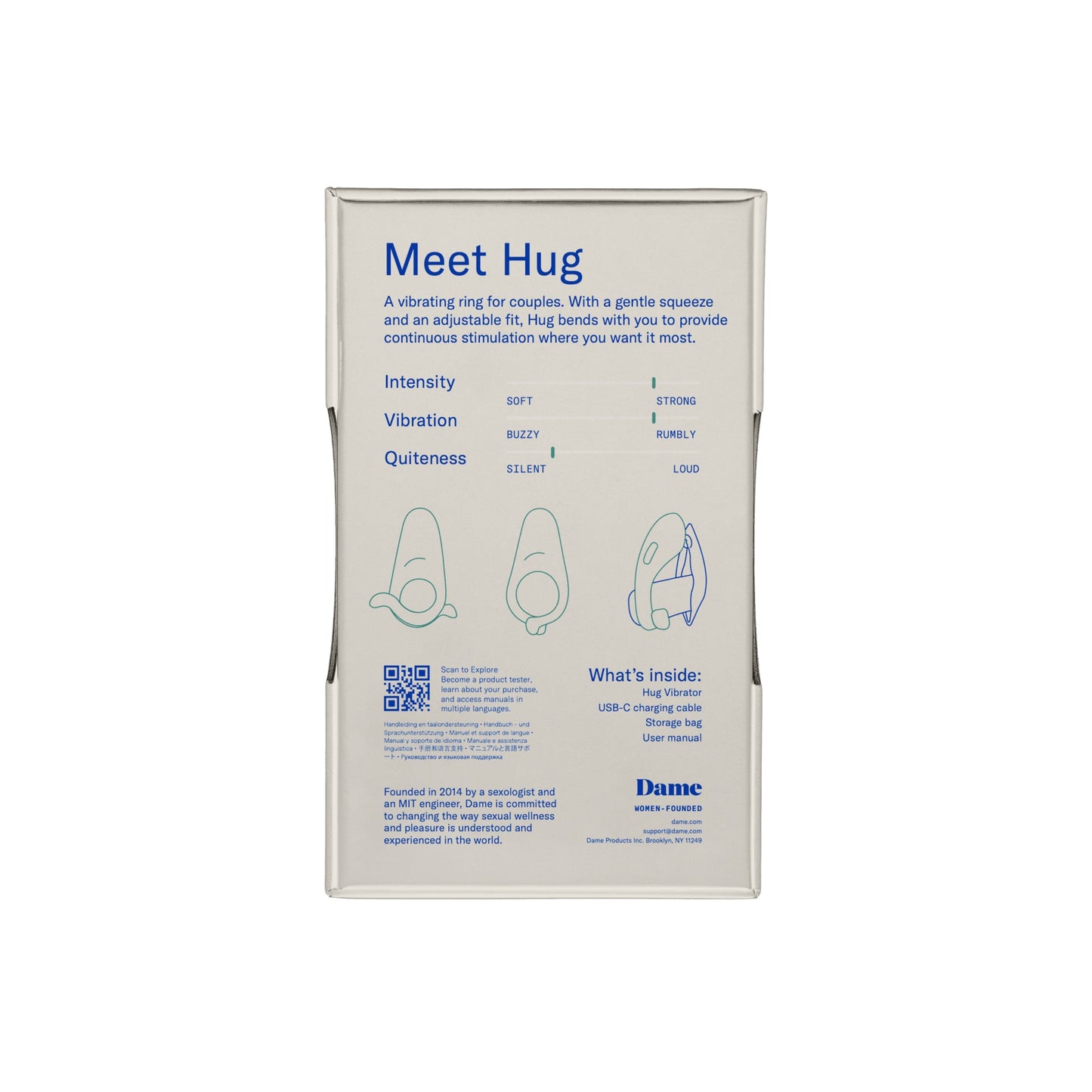 Anneau pénien ajustable Hug, Sapin