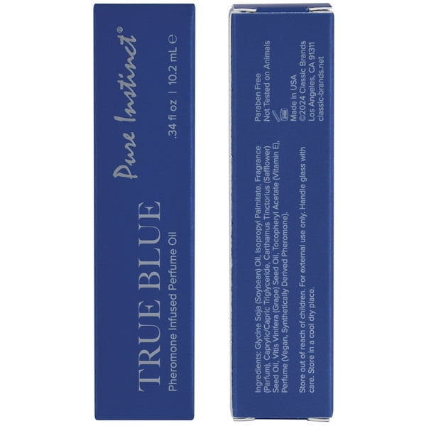 True Blue 10 ml (0,34 oz) - Huile parfumée roll-on aux phéromones