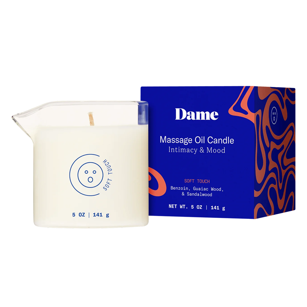 Bougie d'huile de massage Douceur Toucher