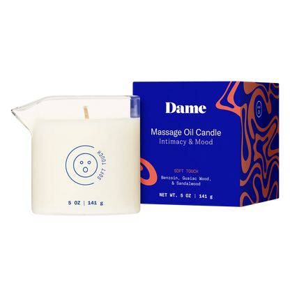 Bougie d'huile de massage Douceur Toucher