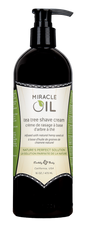Miracle Oil Tea Tree Shave Cream 16 fl oz / 473 ml