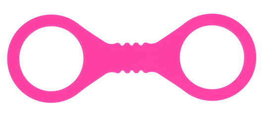 小号亮粉色硅胶袖套