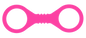 Small Hot Pink Silicone Cuffs