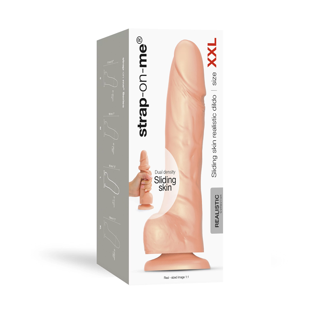 GODEMICHET RÉALISTE SLIDING SKIN VANILLE XXL