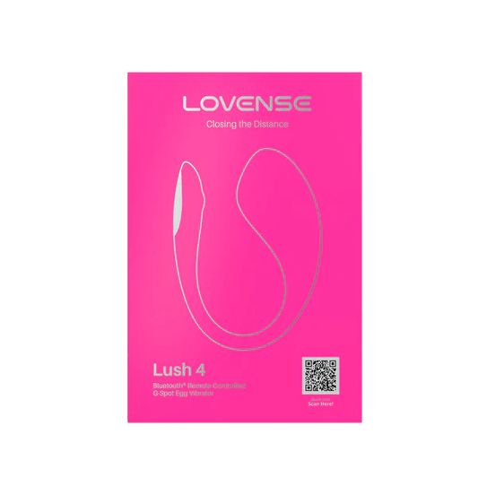 LOVENSE LUSH 4 遥控振动器 - 粉色
