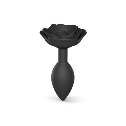 ROSES OUVERTES TAILLE L - ONYX NOIR