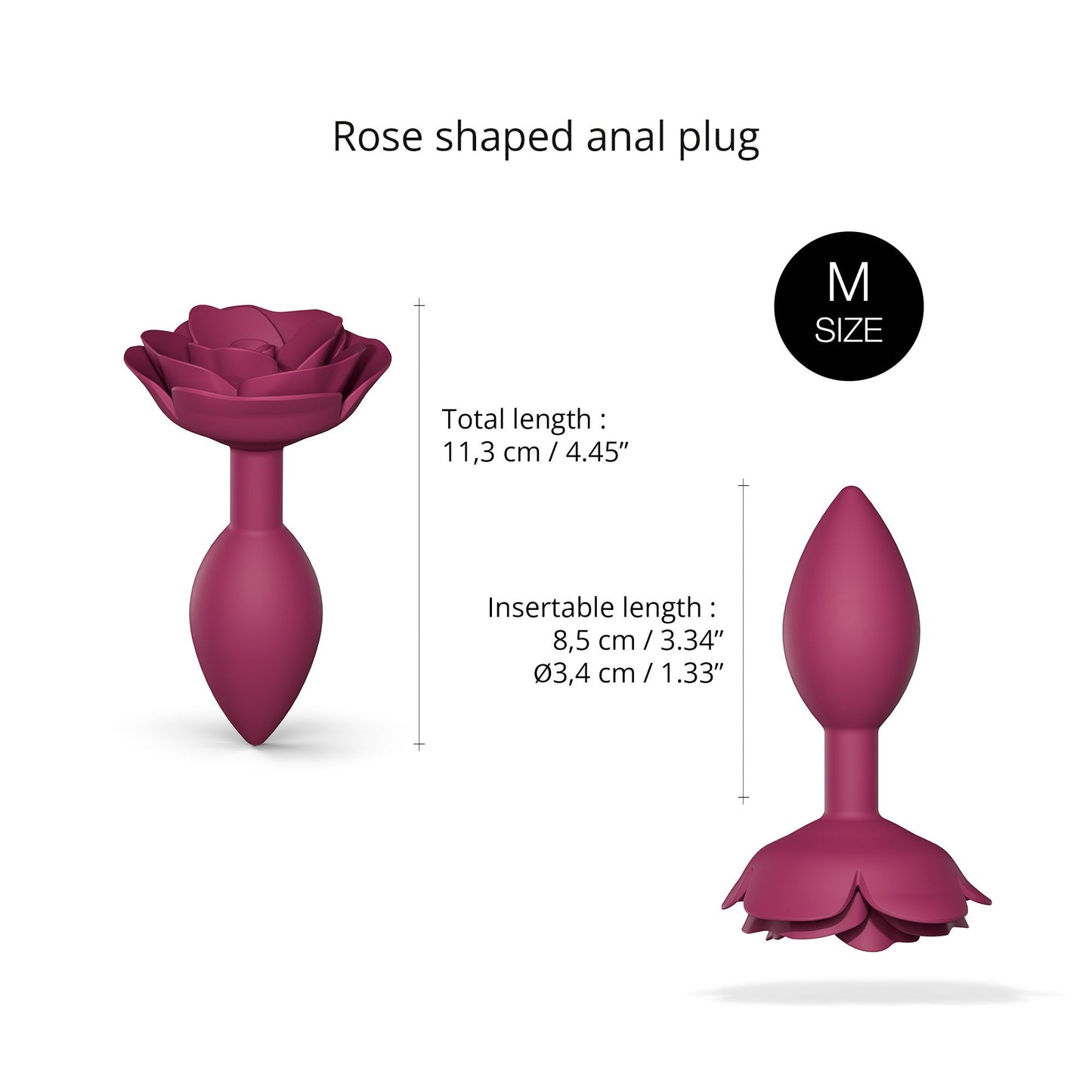 ROSES OUVERTES M - ÉTOILE DE PLUME