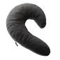 Lune Side Snuggle Pillow with Palm Vibrator Black