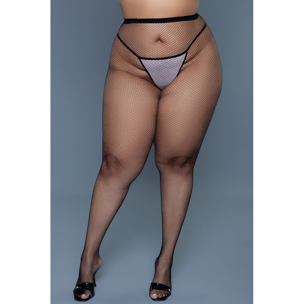 Collant Up All Night - Noir - Grande Taille