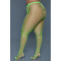 Collants Up All Night – Vert Néon Queen