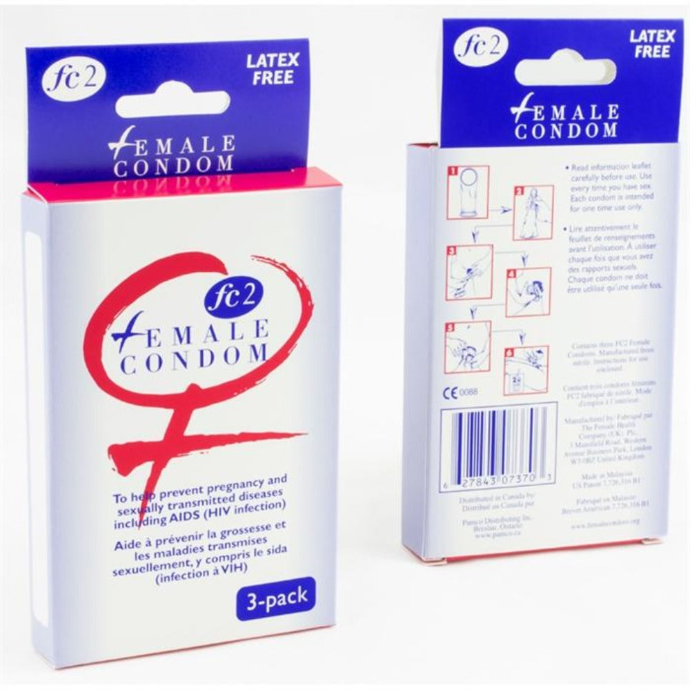 FC-2 Préservatif Féminin Nitrile 3 pces