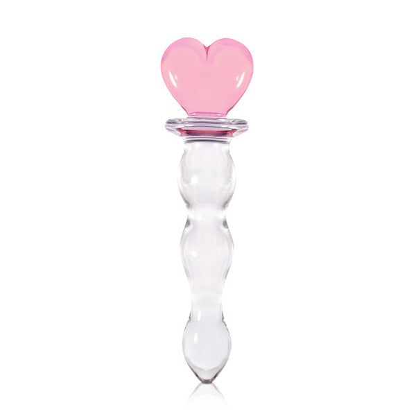 Crystal - Cœur de verre - Rose