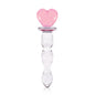 Crystal - Cœur de verre - Rose