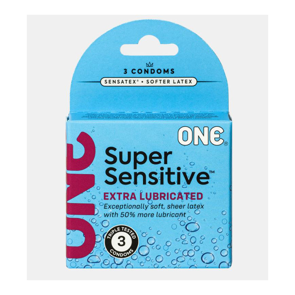 Préservatifs ultra-sensibles ONE - paquet de 3