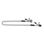Alligator tip clamp - Silver