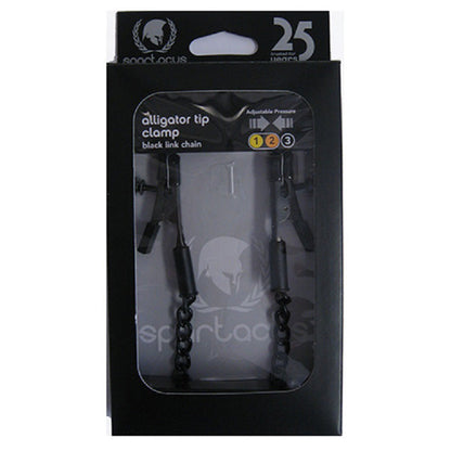 Alligator tip clamp - Black