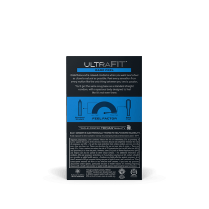 Trojan UltraFit Bare Feel Condoms - 10ct