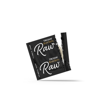 Trojan Bareskin Raw Condoms - 3pk