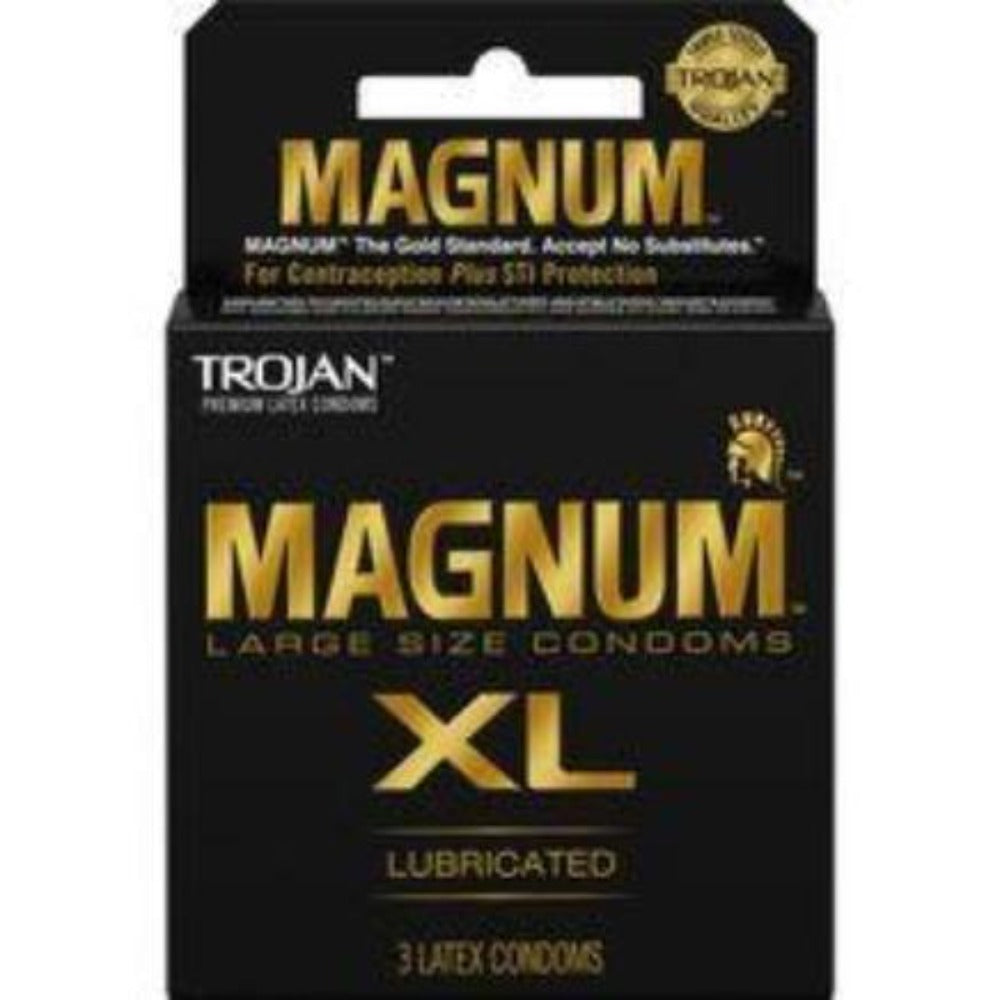 Préservatifs Trojan Magnum XL - Paquet de 3