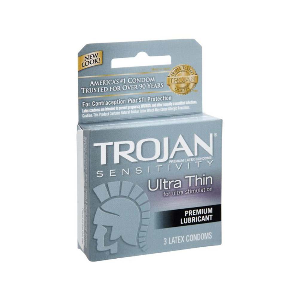 Trojan Sensitivity Ultra Fin – paquet de 3