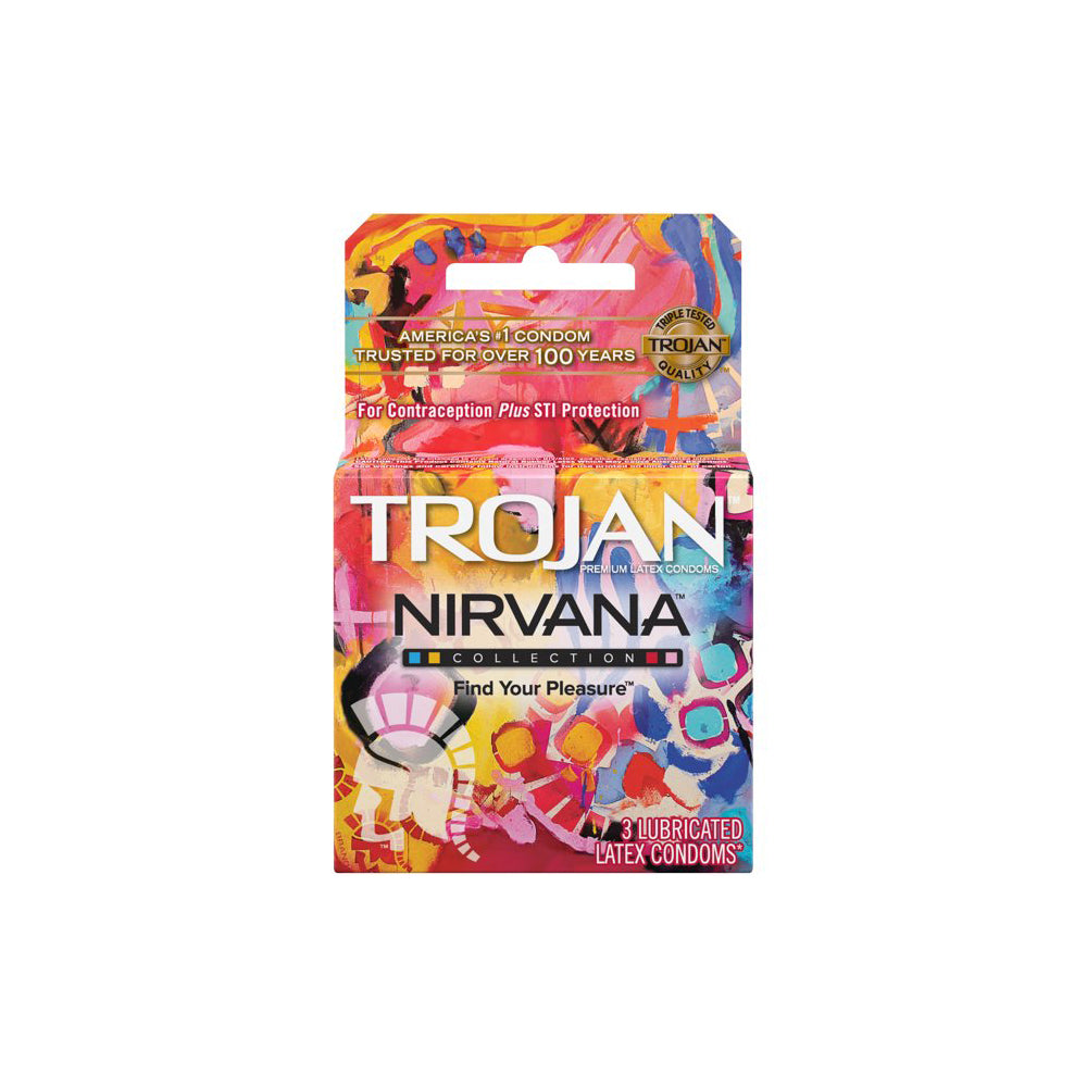 Préservatifs Trojan Nirvana - 3 paquets