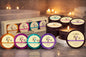 Earthly Body at Night Aphrodisiac PrePack Bath Fizzers and Candles 16pcs plus tester and candle warmer