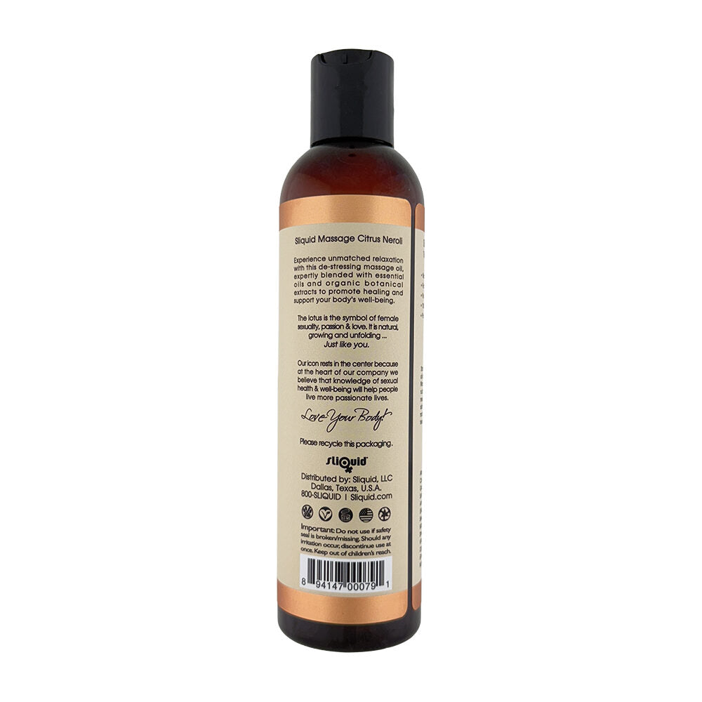 Sliquid Massage Oil Citrus Neroli