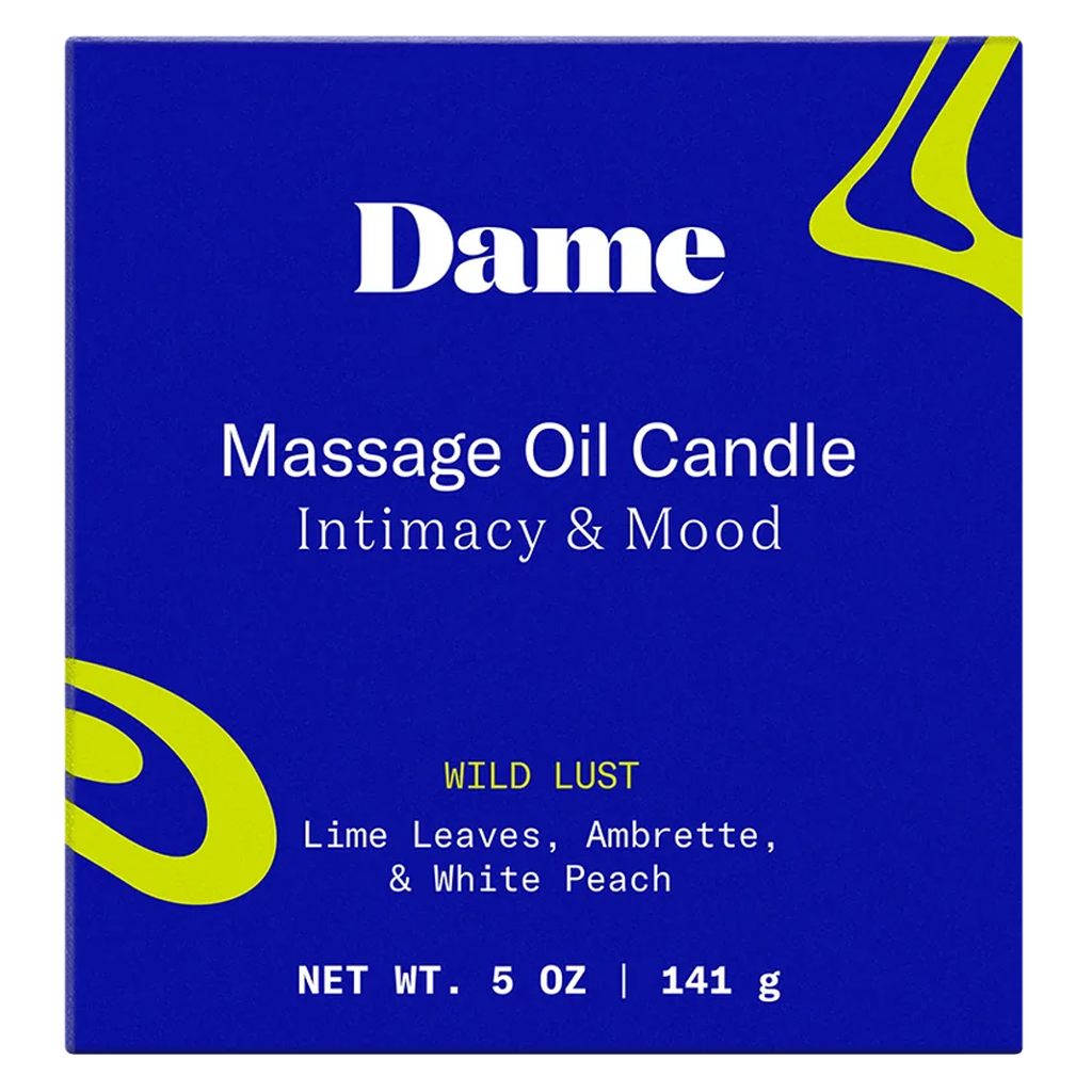 Bougie à huile de massage Wild Lust
