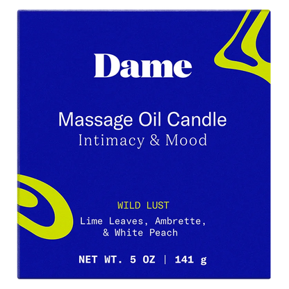 Bougie à huile de massage Wild Lust