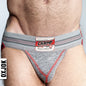 CHAMP, vintage sweatshirt jockstrap, GRAY HEATHER, SMALL