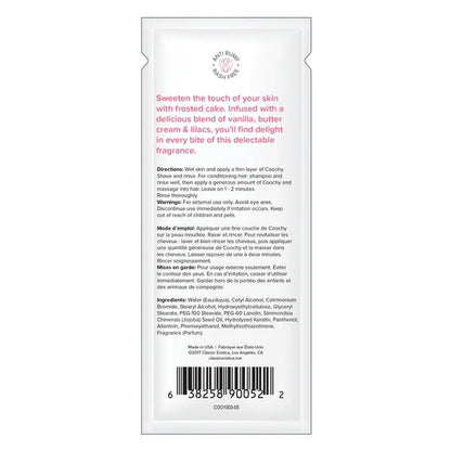 Crème à raser Frosted Cake, emballage aluminium de 14 g (5 oz).