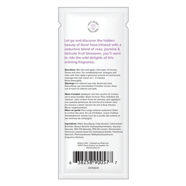 Crème à raser Oh So Smooth Floral Haze 15 ml | 0,5 oz - Emballage aluminium