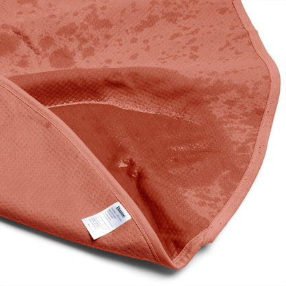Plaid - Cuivre avec sac