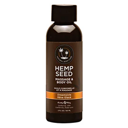 Huile de massage parfumée à l'orange et aux fruits secs 60 ml
