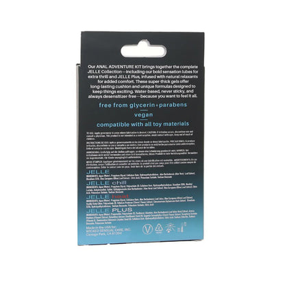 Kit d'aventure anale 1 oz (paquet de 4)