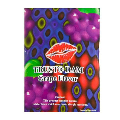 TRUST Dental Dams - Singles - Grape